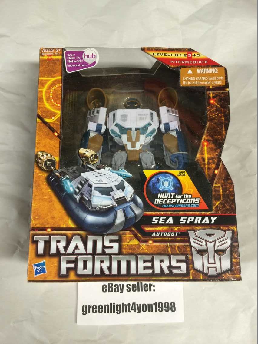 NEW Hasbro Transformers Voyager Decepticon Seaspray Hunts Action Figure - Click Image to Close